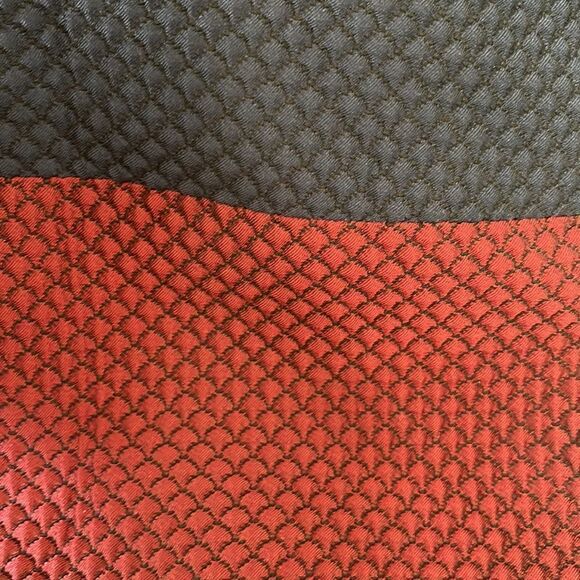 Jill Stuart Blue and Red Colorblock Pattern Waffle Shift Mini Dress Sz 8 - Picture 6 of 12